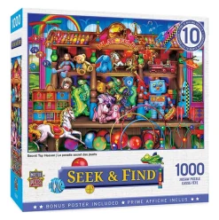 Fat Brain Toy Secret Toy Heaven Seek & Find 1000pc Puzzle Clearance