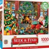 Fat Brain Toy Seek & Find - Christmas Surprise 1000 Piece Jigsaw Puzzle Hot