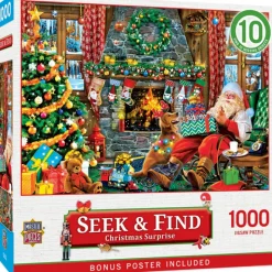 Fat Brain Toy Seek & Find - Christmas Surprise 1000 Piece Jigsaw Puzzle Hot