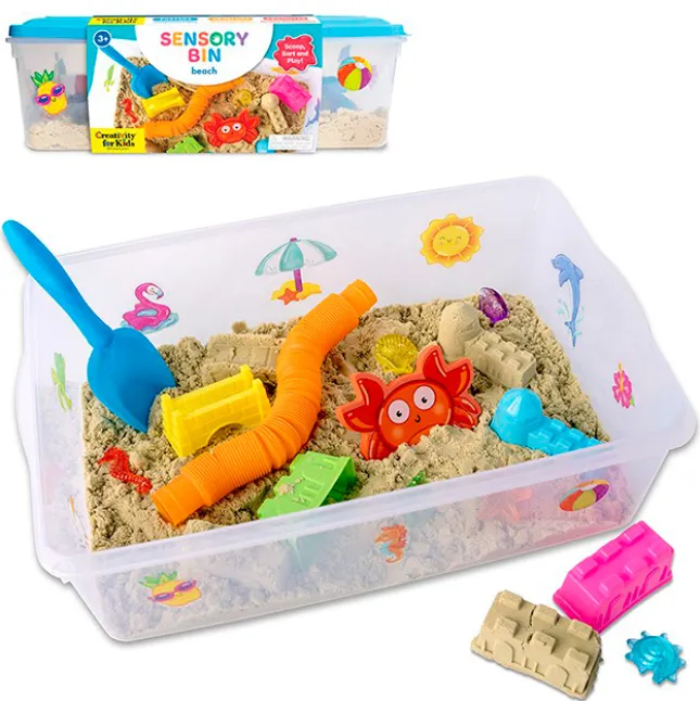 Fat Brain Toy Sensory Bin - Beach Clearance