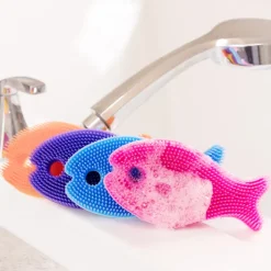 Fat Brain Toy Silicone Fish Bath Scrub Discount