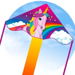 Fat Brain Toy Simple Flyer Unicorn Kite - 33 inch Best