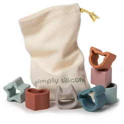 Fat Brain Toy Simply Silicone Shapies Fashion