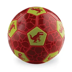 Fat Brain Toy Size 3 Classic Soccer Ball - Dinosaur Best