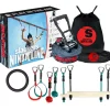 Fat Brain Toy Slackers NinjaLine 30 Ft Intro Kit with 7 Hanging Obstacles Discount
