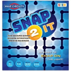 Fat Brain Toy Snap Circuits Snap-2-It Board Game Fashion