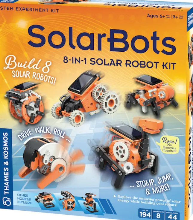 Fat Brain Toy SolarBots: 8-in-1 Robot Kit Best