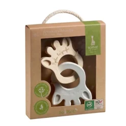 Fat Brain Toy Sophie La Giraffe So'Pure Silhoutte Rings Best