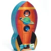 Fat Brain Toy Spaceship Mini 16pc Puzzle New