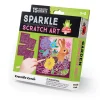 Fat Brain Toy Sparkle Scratch Art - Garden Best