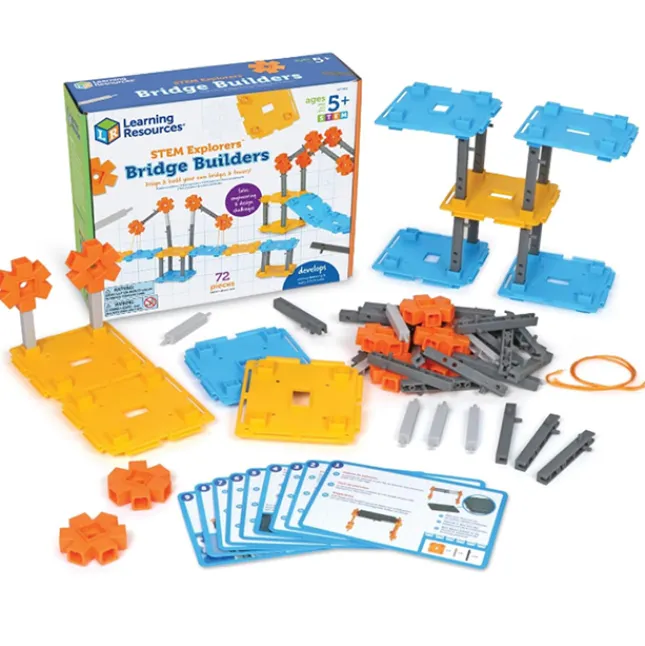 Fat Brain Toy STEM Explorers Bridge Builders Fashion