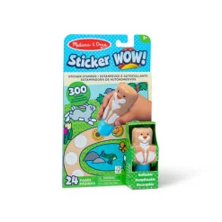 Fat Brain Toy Sticker WOW! Activity Pad & Sticker Stamper - Bunny Clearance