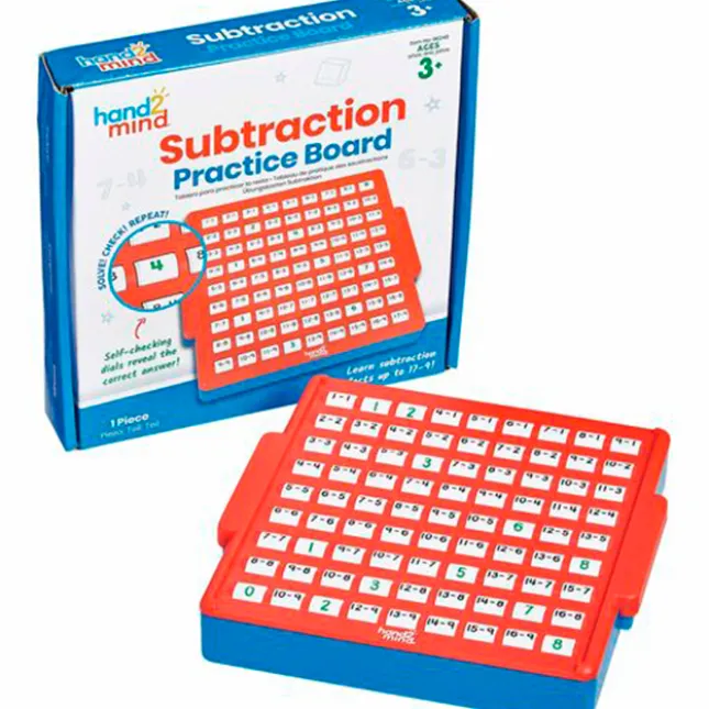 Fat Brain Toy Subtraction Skills Practice Board New