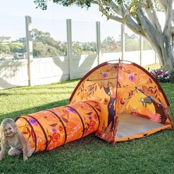 Fat Brain Toy Sunrise Safari Play Tent & Tunnel Combo Best