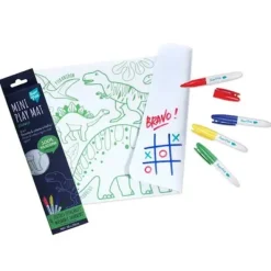 Fat Brain Toy Super Petit Mini Play Mat - Dino Outlet