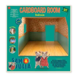 Fat Brain Toy The Mouse Mansion Cardboard Room - Master Bedroom Outlet