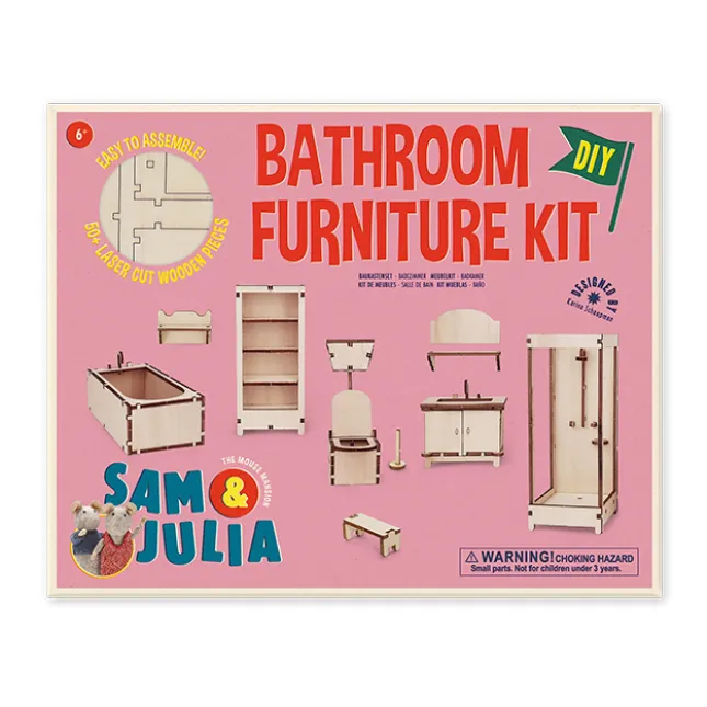 Fat Brain Toy The Mouse Mansion Furniture - Bathroom Outlet