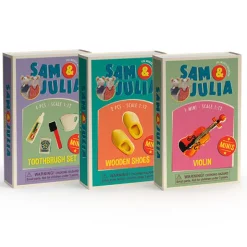 Fat Brain Toy The Mouse Mansion Mini Matchboxes with Miniature Household Goods Fashion