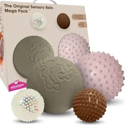 Fat Brain Toy The Original Sensory Balls Mega Pack - Boho Chic New