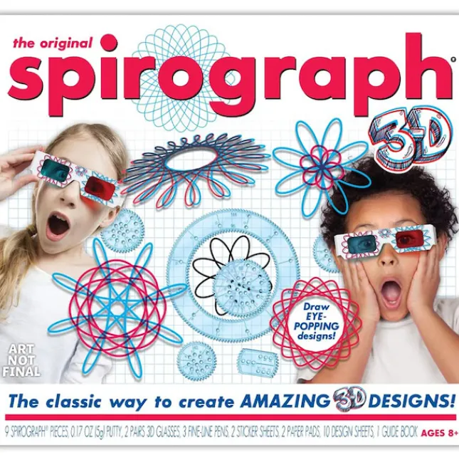 Fat Brain Toy The Original Spirograph 3D Clearance