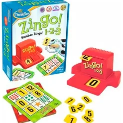 Fat Brain Toy Think Fun Zingo 1-2-3 New