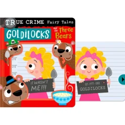 Fat Brain Toy True Crimes Fairy Tales - Goldilocks and the Three Bears Hot