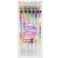 Fat Brain Toy Tutti Fruitti Gel Pens - 6 pk Fashion