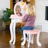 Fat Brain Toy Unicorn Magic Vanity with Mirror and Stool Clearance
