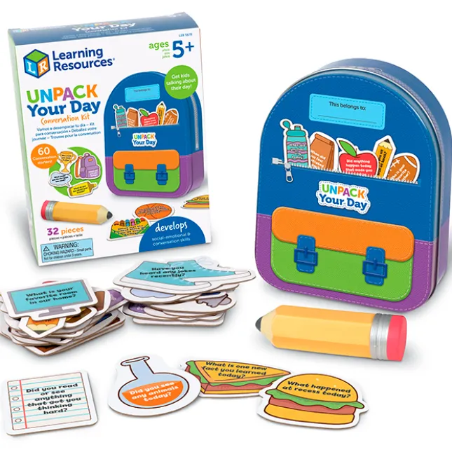 Fat Brain Toy Unpack Your Day Conversation Kit Fashion