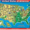 Fat Brain Toy USA Map Sound Puzzle Best