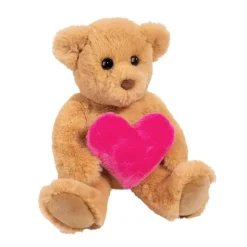 Fat Brain Toy Valentine Teddy Bear with Heart New