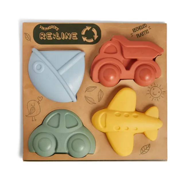 Fat Brain Toy Viking Toys Re:line Sand Forms Vehicles - 4 pc Best
