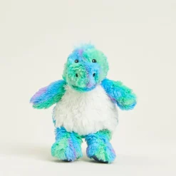Fat Brain Toy Warmies Junior - Rainbow Dinosaur New
