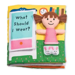 Fat Brain Toy What Should I Wear Cloth Book Sale