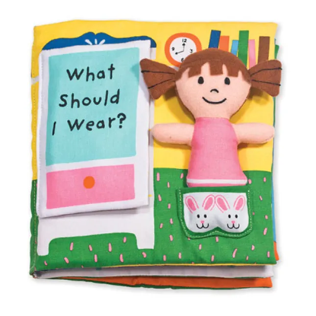 Fat Brain Toy What Should I Wear Cloth Book Sale