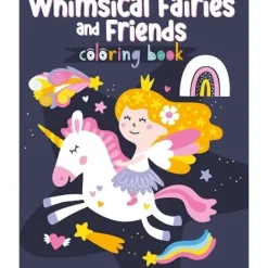Fat Brain Toy Whimsical Fairies and Friends Coloring Book Discount