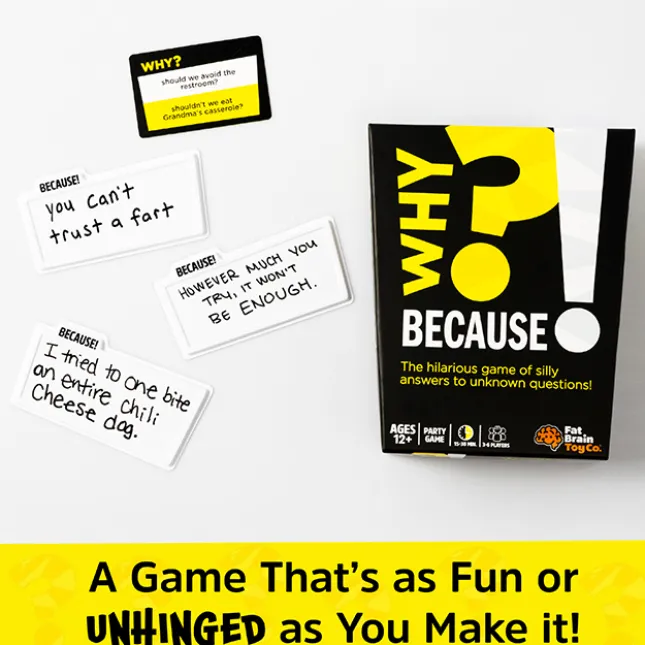 Fat Brain Toy Why? Because! Outlet
