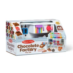 Fat Brain Toy Wooden Chocolate Factory Play Set New