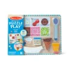 Fat Brain Toy Wooden Magnetic Ice Cream Puzzle & Play Set Fashion