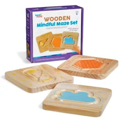 Fat Brain Toy Wooden Mindful Maze Set Discount