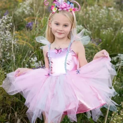 Fat Brain Toy Woodland Butterfly Dress & Headband - Size 5-6 Best