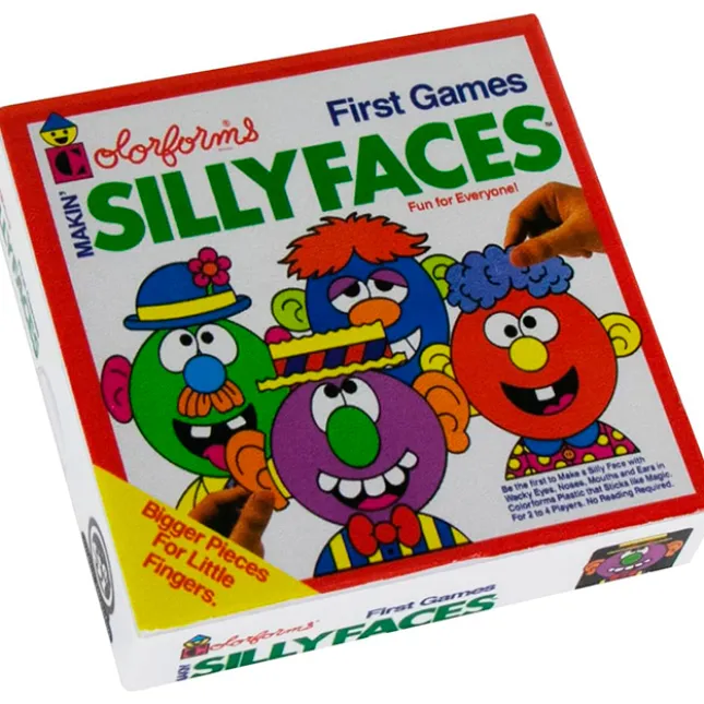 Fat Brain Toy World's Smallest Colorforms Silly Faces Fashion