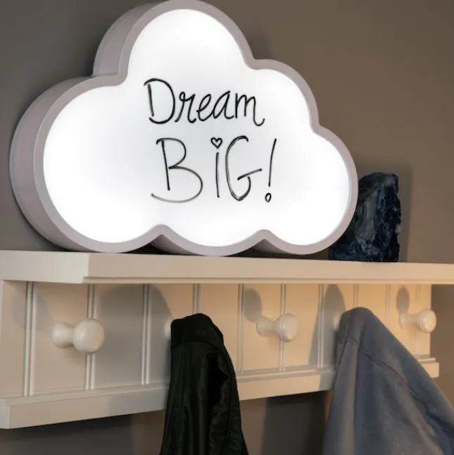 Fat Brain Toy Write It & Light It! Cloud Message Board Clearance