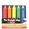 Fat Brain Toy Write On-Wipe Off Learning Mat Crayons Clearance