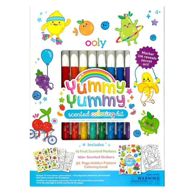 Fat Brain Toy Yummy Yummy Scented Coloring Kit Outlet